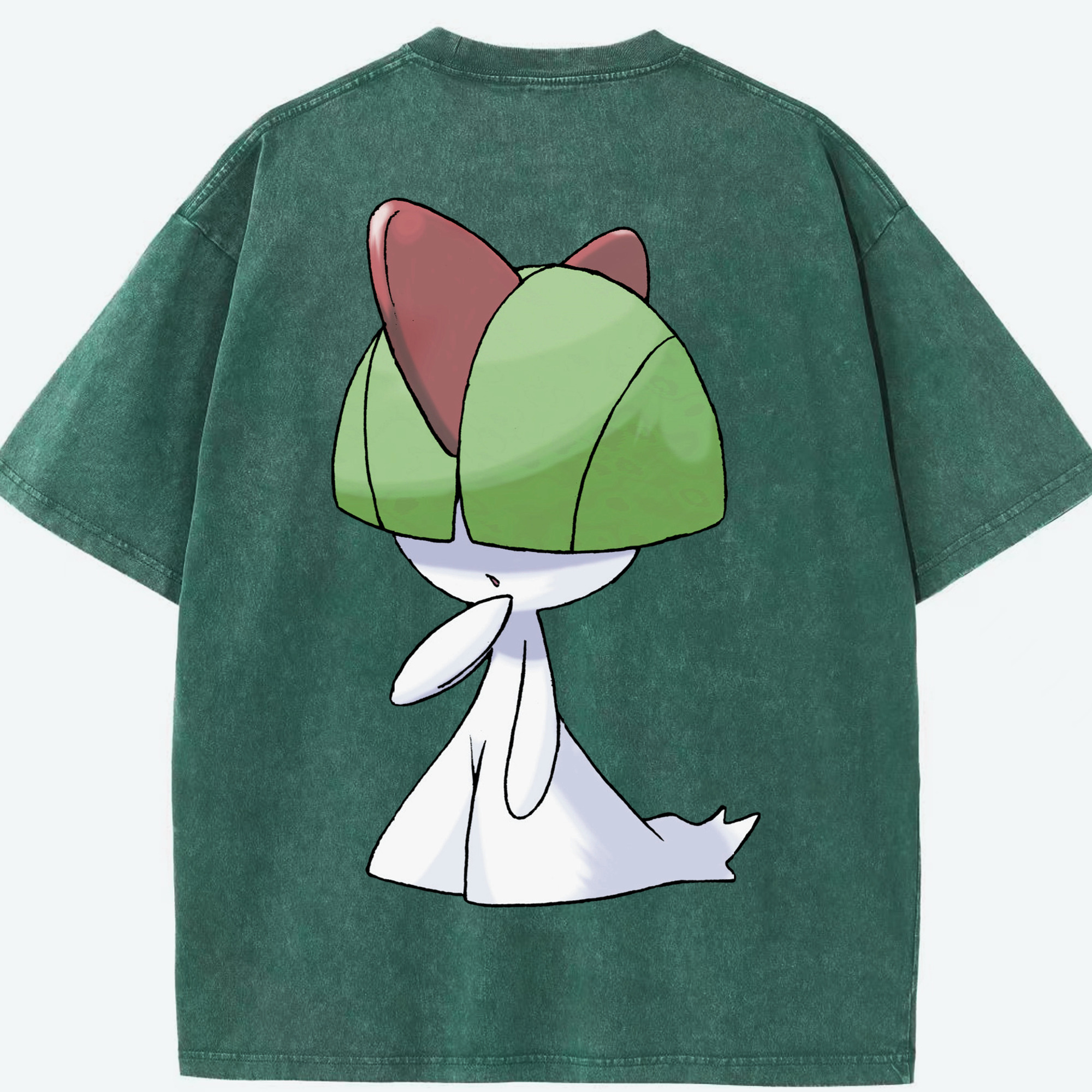 （画像用） ポケットモンスター Pokémon 綿100% ヴィンテージ風 半袖Tシャツ（背面プリント）